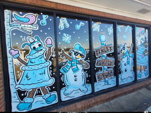 window painting Birmingham