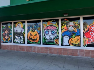 window painting Fresno