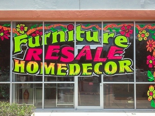 window painting Orlando