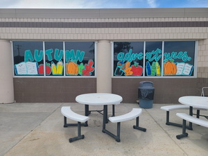 window painting Idaho Falls