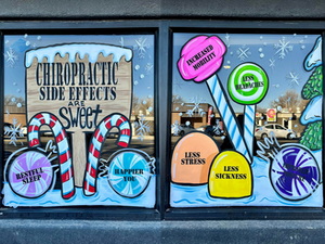 window painting Wichita