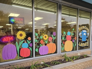 window painting Flint