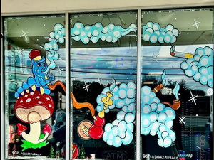 window painting Albany