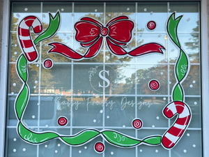 window painting New Bern